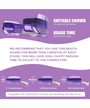 KOHEEL Dental Guard - Adjustable Mouth Guard for Bruxism - 3 Pack - Buy Online on GoSupps.com