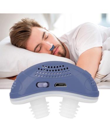 Electric Anti-Snoring Device & Facial Cleansing Brush - Blue, One Size | Household Respiratory Corrector - Buy Online on GoSupps.com