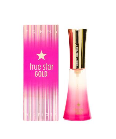 Tommy Hilfiger True Star Gold Eau de Toilettes Spray for Women 2.5 Fluid Ounce