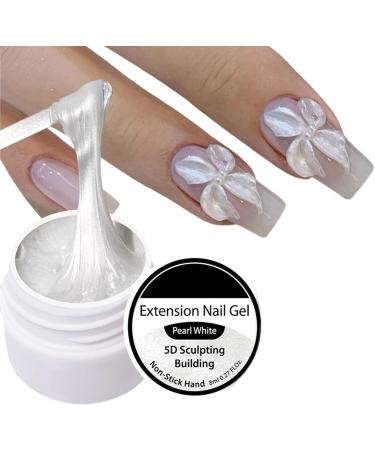 3D Nail Gel | 8ml Long-Lasting Decoration - 3D Floral Art Builder Gel for Nails for Girls Passionate about Creative Hobbies Home Salon Daily Use Weddings Dates - Buy Online on GoSupps.com
