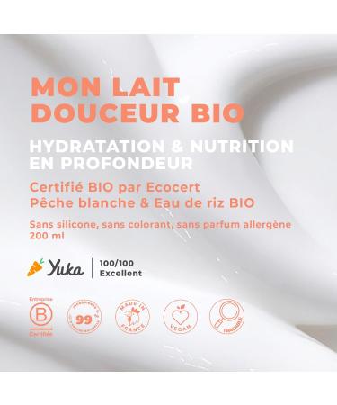 ENERGIE FRUIT | Soft Body Lotion | Certified Organic by Ecocert | White Peach and Rice Water - Buy Online on GoSupps.com