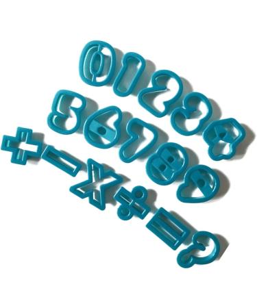 Zerodeko Number Baking Molds 32 Pcs Cookies Mold Baking Molds DIY Baking Tools Biscuit Mold Number Multi-Piece Set mediumx2pcs Bluex2pcs - Buy Online on GoSupps.com