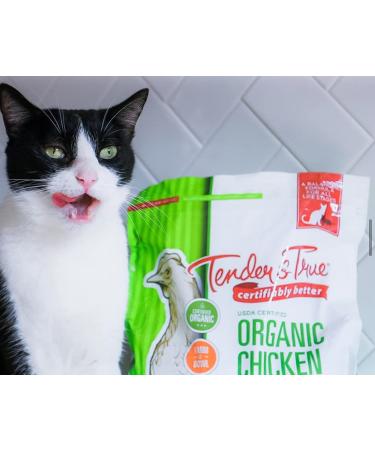Organic Chicken & Liver Dry Cat Food - Tender & True Pet Nutrition, 3 lb - Buy Online on GoSupps.com