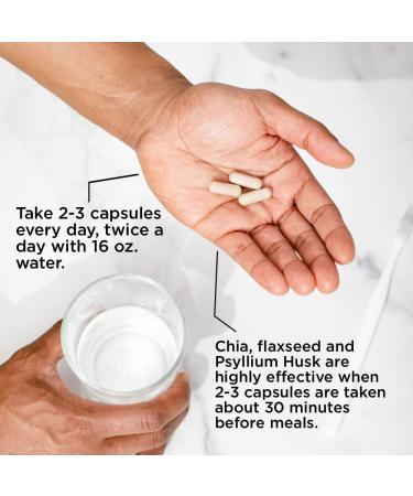 Pure for Men Original Vegan Cleanliness Fiber Supplement 120 Capsules and Vegan Multivitamin 120 Capsules - Buy Online on GoSupps.com