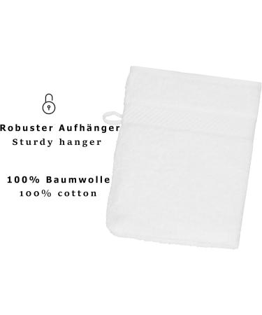 Betz Palermo 100% Cotton Washcloth - White 16x21 cm | Premium Quality International Shipping - Buy Online on GoSupps.com