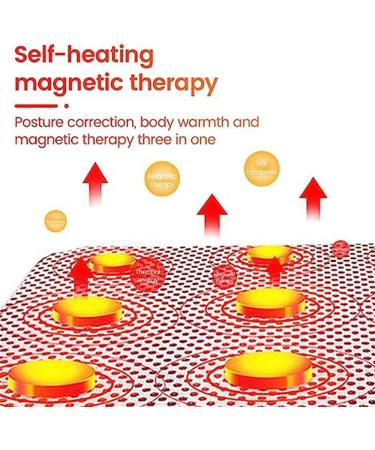 Tourmaline Self-Heating Magnetic Therapy Magnets Pain Relief Shoulder Waist Support Heated Vest Lumbar Back Support Belt Pain Relief L - Buy Online on GoSupps.com