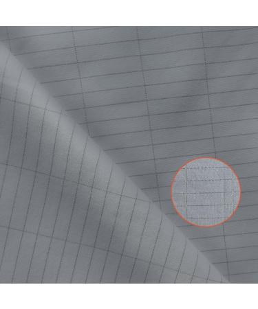 Earth Tin & Grounding Connection Cable | Conductive Ground Mat for Better Sleep & Recovery | Gray Grounding Bed Sheet 152x203cm - Buy Online on GoSupps.com