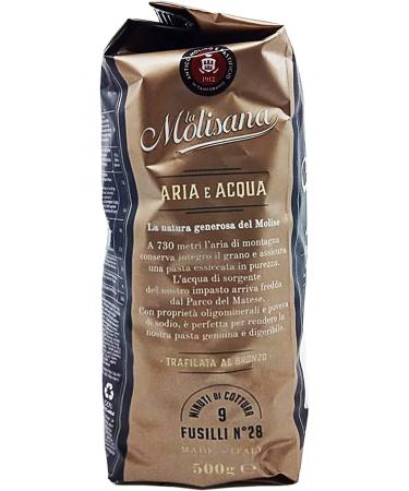 La Molisana Whole Wheat Fusilli N.28 500 Grams - Buy Online on GoSupps.com