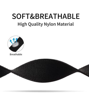 ShuYo Nylon Watch Bands Compatible with Fitbit Sense & Versa 3  Soft Pattern Replacement Band for Women Men Compatible with Fitbit Sense/Versa 3 Smart Watch(10 Pack) Wine+Blue+Malachite green+Red+Water orchid+Pink+Fluorescâ¦ - Buy Online on GoSupps.com