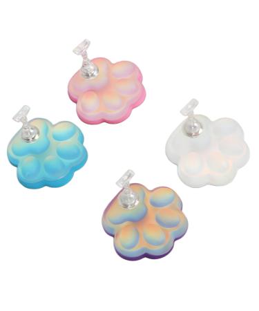 Nail Practice Stand Cat Paw Shaped Magnetic Nail Tips Nail Salon Practice Stand