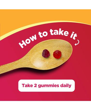 Sugar-Free Kids Fiber Gummies - Digestive & Immune Support - Non-GMO, Vegan, Kosher & Gluten-Free - 60 Count - Buy Online on GoSupps.com