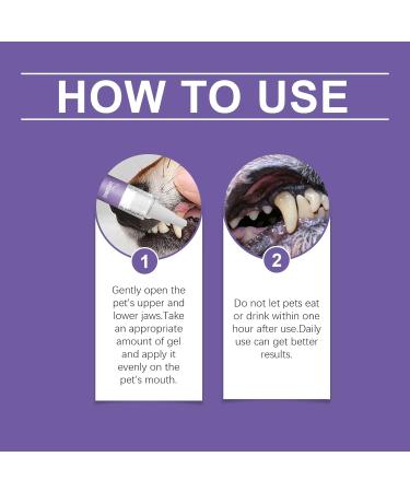 Pet Oral Repair Gel Pet Oral Restoration White Gel Targets Tartars Without Brushing Pet Oral Repair Gel Pen Pet Breath Freshener For Dogs & Cats (1) - Buy Online on GoSupps.com