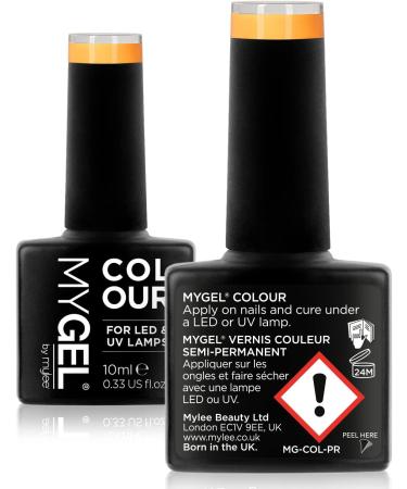 Mylee Gel Nail Polish 10ml - The Bright Side UV/LED Soak-Off Nail Art in Yellow/Orange | Long Lasting & Easy to Apply | MG0120 - Buy Online on GoSupps.com