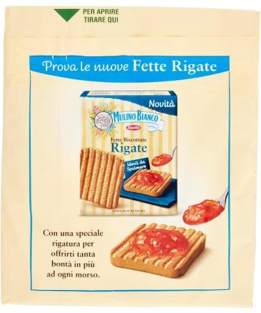  Italian Gourmet E.R. Mulino Bianco Pack of 12 Cereal Biscotti 315g - Buy Online on GoSupps.com