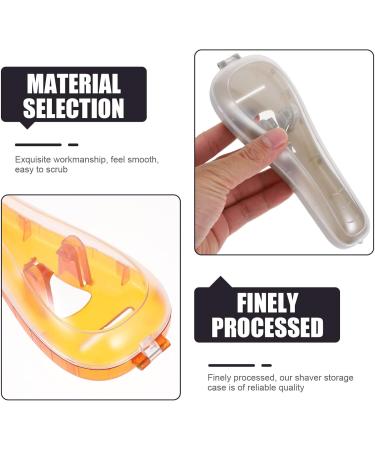 3-Piece Box Razor Storage & Protector Case | Travel-Safe Shaving Solutions for Men - Buy Online on GoSupps.com