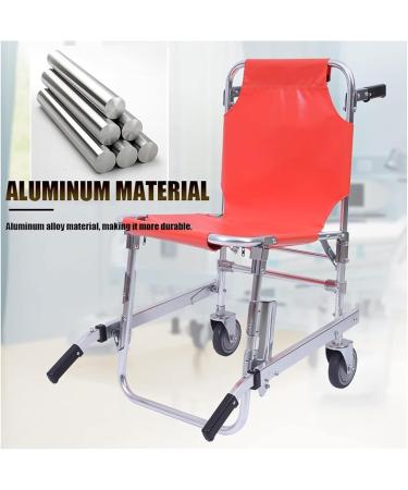 Folding Stretcher Stair Chair Aluminum Alloy Light Weight Foldaway Ambulance Firefighter Evacuation Medical Lift Stair with Quick Release Buckle Emergency Evacuation Chair - Buy Online on GoSupps.com