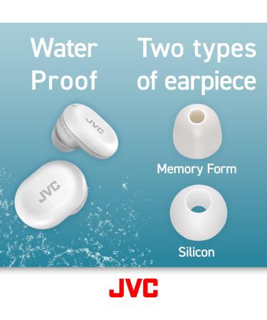 JVC Ultimate Sleeping Earplugs 35dB Noise Reduction | Water Resistant | Carrying Case & Extra Earpieces - EPS433 (White) - Buy Online on GoSupps.com
