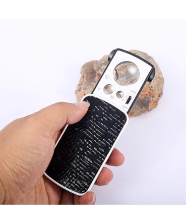 LED Lighted Slide Out Pocket Magnifying Glass - 10X 20X and 30X Multi-Power Small Portable Loupe Magnifier with UV Black Light Best for Jewelry Diamonds  - Buy Online on GoSupps.com