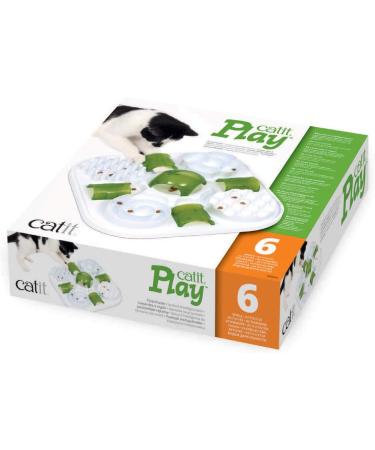 Catit Play Treat Puzzle Slow Feeder - Engaging Cat Toy for Slow Eating - Buy Online on GoSupps.com