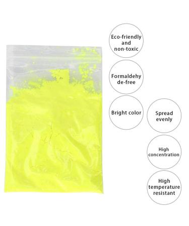 Buy Fluorescent Powder 100g - Professional Non-Toxic Luminescence Pigments for Paint & Neon Lights | Phosphorescent Dark Pigment - Buy Online on GoSupps.com