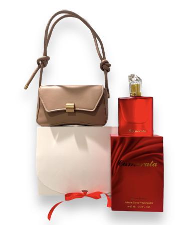 CAMERATA D'LUJO ESTUCHE DE REGALO (PERFUME+CARTERA) (Cartera Nude/Nude Purse) Cartera Nude / Nude Purse