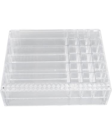 Fictory Diamond Lipstick Powder Cabinet - Organize and Display Cosmetics - Space Saving Transparent Shelf - Buy Online on GoSupps.com