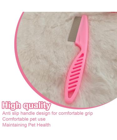 PHCOZY Lice & Flea Comb - Double-Sided Metal & Plastic Nits Comb for Effective Lice Removal - Buy Online on GoSupps.com