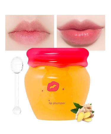 Rosarden Ginger Plump Lipstick- Daily Use Lip Gloss for Lip Moisturizing- Reducing Lip Lines- Strengthening Agents for Women's Lip Gloss to Create Shiny- Plump and Beautiful Lips