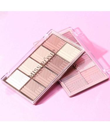 Setting Makeup Powder Waterproof Oilproof Face Makeup Palette Face Shading Powder 4 Highly Pigmented Colors for Contouring and Highlighting Shzons 02 - Buy Online on GoSupps.com