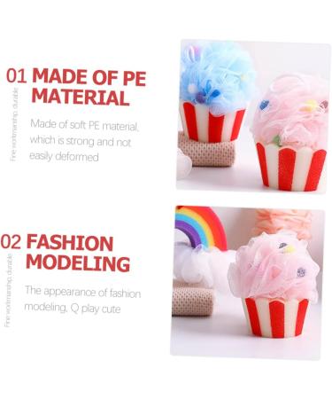 Buy Hemoton 2pcs Cartoon Bath Ball - African Body Cleaning Sponge & Shower Loofah for Men & Women | Travel Accessories - Buy Online on GoSupps.com