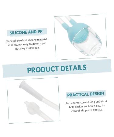 Healifty Baby Nasal Aspirator 2pcs Set - Gentle Suction Plates for Newborns, Disposable Nose Cleaner for Baby Care - Essential Booger Sucker Tool - Buy Online on GoSupps.com
