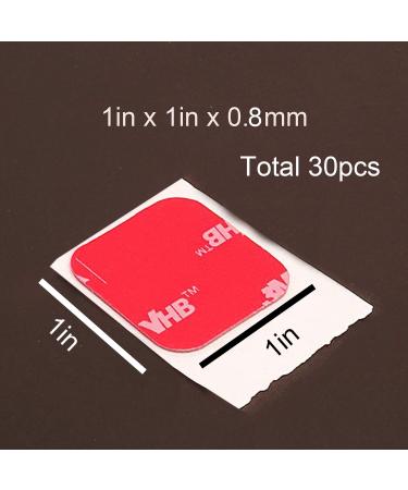 Hasaky Double Sided Tape Heavy Duty 20pcs 2in x 2in Mounting Tape Pad Sticker Strong Adhesive Tape Waterproof Foam Tape for Indoor and Outdoor  1in x 1in 30pcs - Buy Online on GoSupps.com
