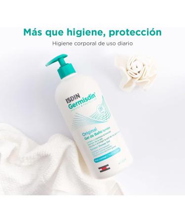 ISDIN Germisdin Original Bath Gel for daily cleansing that helps protect the skin and respects the barrier function. Pack of - Buy Online on GoSupps.com