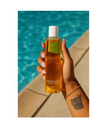 MOMOTARO APOTHECA Nourishing Versatile Body Oil for Every Body, Everywhere, Everyday with Jojoba, Argan, and Sweet Almond Oils - 177 ml | 6 fl oz - Buy Online on GoSupps.com