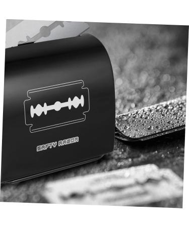 FRCOLOR 8 Pack Razor Blade Storage Box - Safe Disposal Container for Men's Razors - Black 1 Piece Pack - Buy Online on GoSupps.com