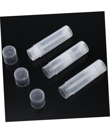 BIUDECO 100pcs Empty Lipstick Tube Empty Lip Gloss Tubes Lip Gloss Holders Lip Balm Tubes for DIY Clear Pp - Buy Online on GoSupps.com