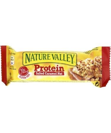 Nature Valley | Barre prot in e molle aux cacahu tes et aux amandes avec enrobage de caramel sal - 3 paquets - Buy Online on GoSupps.com