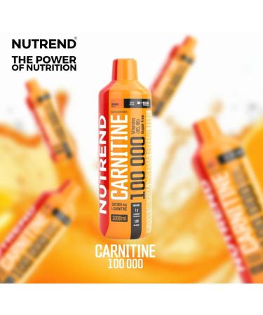  NUTREND NUTREND - Carnitine 100000 Orange 10000 ml - Buy Online on GoSupps.com