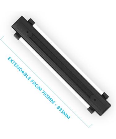 iQuatics AquaLumi 80cm T5 Aquarium Lighting Unit - Extendable Universal Design - Buy Online on GoSupps.com