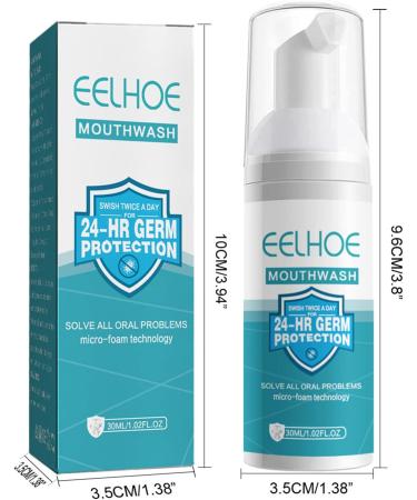 30ml Teeth Cleansing Mousse Removes Teeth Hygiene Mousse Toothpaste and Stain Toothpaste Kit Toothbrush-Holder Rapid-Relief Teeth Cleansing Mousse - Buy Online on GoSupps.com