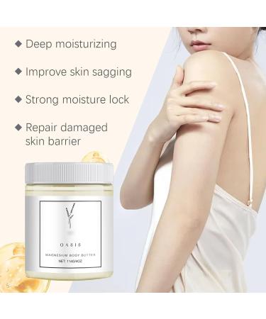  Generisch Oasis Neuropathy Cream Magnesium Body Butter Deeply Moisturizing Skin Stays Soft and Smooth Suitable for All Skin Types Skin Care Soothing Repair Barrier 114g (3) - Buy Online on GoSupps.com