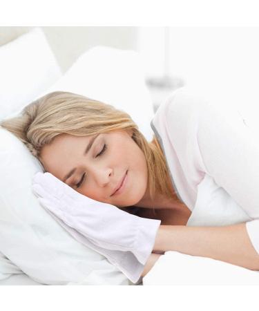 Selizo Moisturizing Gloves for Dry Hands - 3 Pairs of 100% White Cotton Gloves for Women - Hand Moisturizer Sleeping Spa Gloves for Eczema & Dry Hands - Buy Online on GoSupps.com