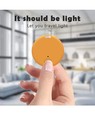Bluetooth 5.0 Portable Tracking Device for Pets & Items - Waterproof Anti-Loss Finder for Cats, Dogs, Wallets & Keys (Orange) - Buy Online on GoSupps.com