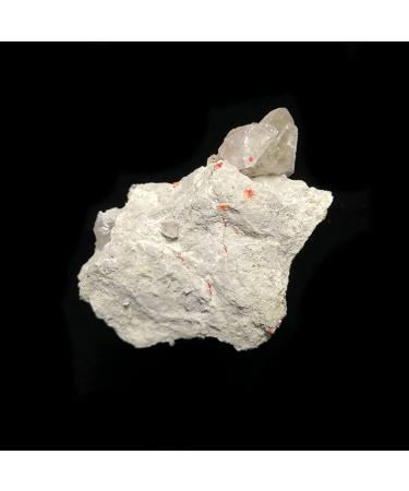 Natural Crystal Rough 224g B1-1 Natural Stone Calcite and Realgar Crystal Specimen Home Decoration from Hunan Province China Home Decoration Natural Stones Room Decoration Stone Mineral Specimen - Buy Online on GoSupps.com