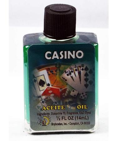 3 Pieces BRYBRADAN Casino Spiritual Oil Casino ACEITE ESPIRITUAL -1/2 FL OZ 14.7ML