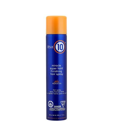 It's a 10 Miracle Super Hold Finishing Hair Spray Plus Keratin  10 Ounce - Buy Online on GoSupps.com