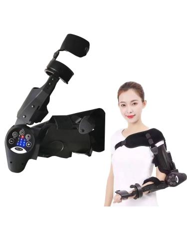 Elbow Joint Flexion and Extension Training Device Wireless Intelligent Key Control Hinged Elbow Brace Arm Exerciser for Stroke Hemiplegia Patients Left