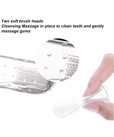 Silicone Oral Care Set for Infants - 6-Piece Finger Toothbrushes for Gentle Gum & Tongue Cleaning - Best Baby Dental Care Pre-Shipping Solutions - Buy Online on GoSupps.com