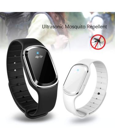 Grandlin Mosquito Protection Bracelet - Ultrasound Non-Toxic Waterproof USB Rechargeable - For Babies Children & Adults - 2 Pack - Buy Online on GoSupps.com