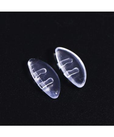 Healifty 10 Pairs Silicone Nose Pads - Anti-Slip Soft Eyeglass Bridge Pads (Transparent) - International Shipping Available - Buy Online on GoSupps.com